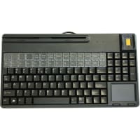 Cherry Americas Keyboard, W/TP, W/MSR, SPOS, Biometric, QWERTY, 106 Keys, USB, IP54, Program