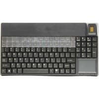 Cherry Americas Keyboard, W/Touchpad, SPOS, Biometric, QWERTY, 106 Keys, FPR, USB, IP54, Program