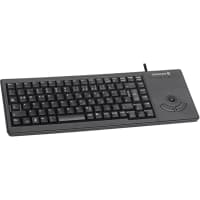 Cherry Americas Keyboard, Ultraslim, PS/2, Black, 88Keys, 15Inch, Touchpad