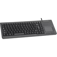 Cherry Americas Keyboard, Compact, 88Key, W/Touchpad and 2 Keys, PS2, English/UK, MXGold Keyswitch, Blk