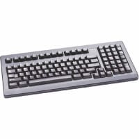 Cherry Americas Keyboard, Compact, LightGrey, PS/2Conn, 101/102Keys, 16In., FTSC