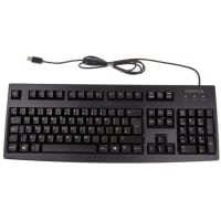 Cherry Americas 105 key standard Keyboard , Black, USB