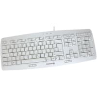 Cherry Americas Cherry Wired Grey PS/2 & USB Compact Keyboard