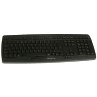 Cherry Americas Cherry Wired Black PS/2 & USB Compact Keyboard