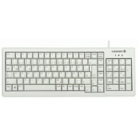 Cherry Americas Keyboard, Compact, 104 Key, USB/PS2 Combo Interface, German, MX Gold Keyswitch, Gray