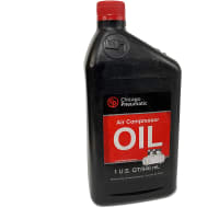 Chicago Pneumatic Compressor Piston Compressor Oil, 30 Wt, 1 qt- Two Stage Compressors