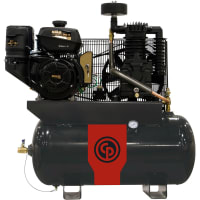 Chicago Pneumatic Compressor Air Compressor, gas, 14HP, 30 gal, Kohler, 8090250608, RCP series