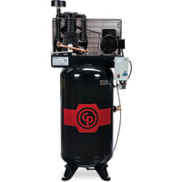 Chicago Pneumatic Compressor Air Compressor, electric, 7.5HP, 80 gal, 208-230V, 1PH, 8090250626, RCP Iron serie