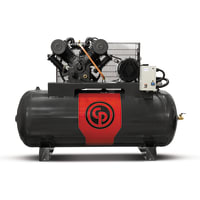 Chicago Pneumatic Compressor Air Compressor, electric, 10HP, 120 gal, 208-230V, 3PH, 8090253520, RCP Iron serie