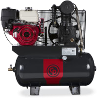 Chicago Pneumatic Compressor Air Compressor, gas 2 stg, 11HP, 30 gal, Honda, 8090252951, RCP Iron