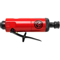 Chicago Pneumatic Tools Air Die Grinder, Straight, 27000 RPM, 1/4" Inlet, 0.6 HP, T02 Series