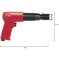 Chicago Pneumatic Tools Air Hammer, Industrial, Shank 0.401, 1/4" Air Inlet, 8941 Series