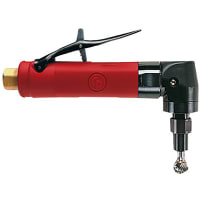 Chicago Pneumatic Tools Angle Die Grinder, 1/4" Collet Size, .5Hp, 375W, 1/4" Air In, 12000, CP3019 Series