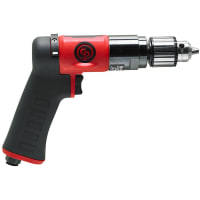 Chicago Pneumatic Tools Air Drill, 0.50 Hp, 1/2" Chuck, 1/4" Air Inlet, 2100 RPM, 8941 Series