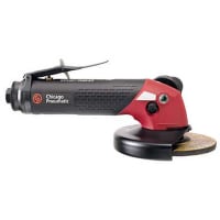 Chicago Pneumatic Tools Angle Grinder, 5" Wheel Capacity, 2.4Hp, 1800W, 3/8" In, 12000, CP3650 Series