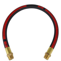 Chicago Pneumatic Tools Hose Whip, Diameter 3/8 in, Length 0.6 m, Thread Type NPT, Thread Size 1/4