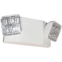 Chloride by Signify Value+ LED Emergency Unit, 3.6V, White Housing, Rmt Cap., (2) 1 Watt LED lamps