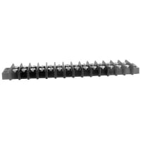 Cinch Conn Term Strip Barrier 14 0.438in. DblRow 10AWG(Max) Series141 20A 250V