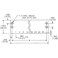 Cinch Marker Strip Term Strip 4 Barrier Conn Term Block Series 142