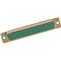 Cinch connector d-subminiature solder cup plug mounting holes 9 position