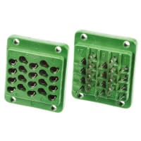 Cinch 20 way standard multipole socket, 5A