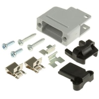 Cinch PPO D-sub Connector Backshell, 9 Way, Strain Relief