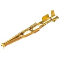 Cinch Female Crimp D-sub Conn Contact, Gold over Nickel Plated, 24 - 20 AWG