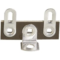 Cinch Terminal Strip, Nema Grade XPC, 2, Steel, Cadmium, 0.140 in.