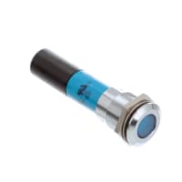 CML Innovative Technologies Panel Mount Indicator Blue LED 16mm 130 VAC Quick Connect 1941 Series