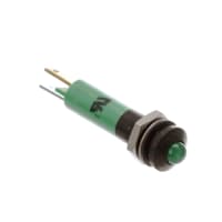 CML Innovative Technologies Panel Mount Indicator LED 0.315 in Green 12 VDC Quick Connect 1904 Series