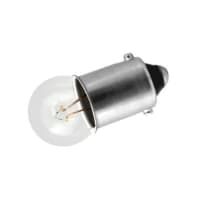 CML Innovative Technologies Lamp, G3-1/2, Miniature Bayonet Base, BA9s, 24V, 0.035A, 3000h, 0.23 MSCP