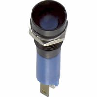 CML Innovative Technologies Indicator Panel Mount LED Mnt-Sz 0.315" Bezel Blue 24VAC/VDC Tabs