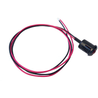 CML Innovative Technologies Prominent Bezel LED With Flying Leads 14mm Pnl-Mnt Red 24Vdc 10mA