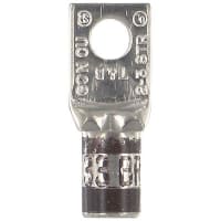 Color-Keyed by ABB Copper One-Hole Lug 2AWG 1/4" Bolt Size Die Code 33 Die Code Brown, Series