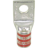 Color-Keyed by ABB Copper One-Hole Lug 3/0 AWG 3/8" Bolt Size Die Code 50 Die Code Orange