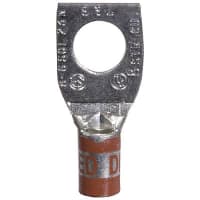 Color-Keyed by ABB Copper One-Hole Lug 8 AWG 5/16"Bolt Size Die Code 21 Die Code Red, Series