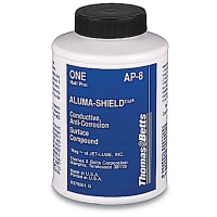 Color-Keyed by ABB Aluma-Shield Alum. Joint Compound, 8 ozBrush Cap Can