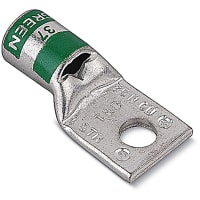 Color-Keyed by ABB One-Hole Lug, Copper, 35kV, 600kcmil, 5/8" Bolt, Die Color Green, Code 94