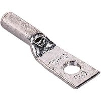 Color-Keyed by ABB Copper One-Hole Lug, 14-10 AWG, 1/4"Bolt Size, Tin Plated, ERG2002 N/A