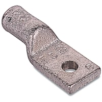 Color-Keyed by ABB Copper One-Hole Lug, 35kV, #6AWG, 1/4"Bolt Size, Die Code 29, Die Color Gray