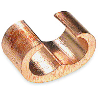 Color-Keyed by ABB Copper C-Tap, Wire Main: 2/0-250, Branch 4/0-8, Die Code 87H Die Color Brown