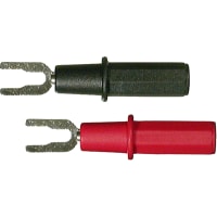 Adaptive Interconnect Electronics, Inc FULLY INSULATED SPADE TERMINALS, BLACK, RED UL/CSA