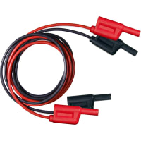 Adaptive Interconnect Electronics, Inc MULTI-STACKING SAFETY PATCH CORDS, RED, BLACK