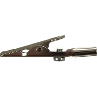 Adaptive Interconnect Electronics, Inc ALLIGATOR CLIP, STEEL, WITH BARREL AND SCREW, 10 A