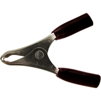 Adaptive Interconnect Electronics, Inc PETITE PLIER-TYPE CLIP, STEEL, 15 AMP, WITH BLACK INSULATORS