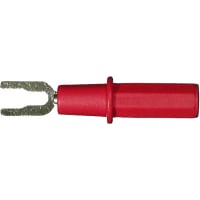 Adaptive Interconnect Electronics, Inc FULL SAFETY SPADE TERMINAL - RED UL/CSA