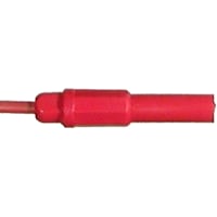 Adaptive Interconnect Electronics, Inc 4MM FIXED SHROUD PLUG - RED - PACK OF QTY 5