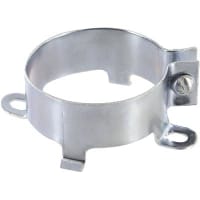 Cornell-Dubilier Clamp, Mounting, Cold Rolled Steel, 0.035 In., Zinc Chromate Plating, 0.750 In.