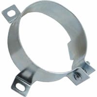 Cornell-Dubilier Clamp, Mounting, Cold Rolled Steel, 0.035 In., Zinc Chromate Plating, 0.201 In.