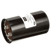 Cornell-Dubilier Capacitor, Al Electrolytic, Cap 216-259uF, Motor Start, Vol-Rtg 330VAC